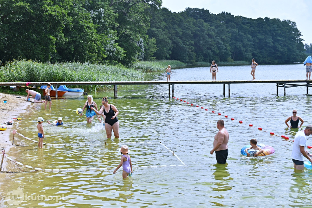 Plaża w Lubieniu Kujawskim otwarta na turystów!