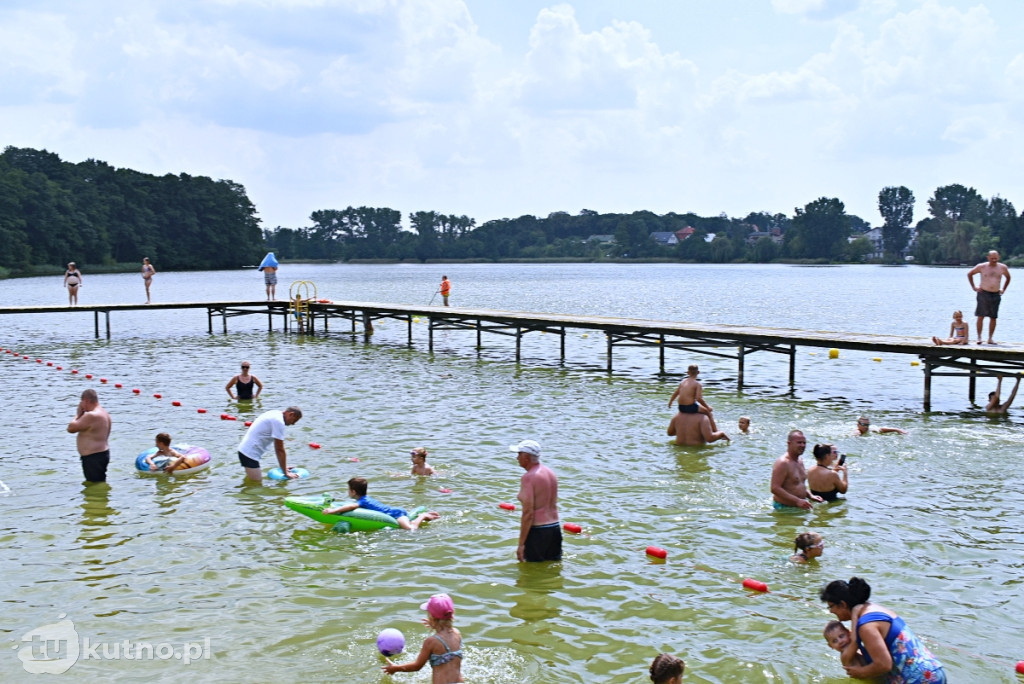 Plaża w Lubieniu Kujawskim otwarta na turystów!