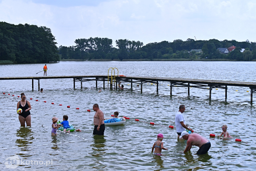 Plaża w Lubieniu Kujawskim otwarta na turystów!