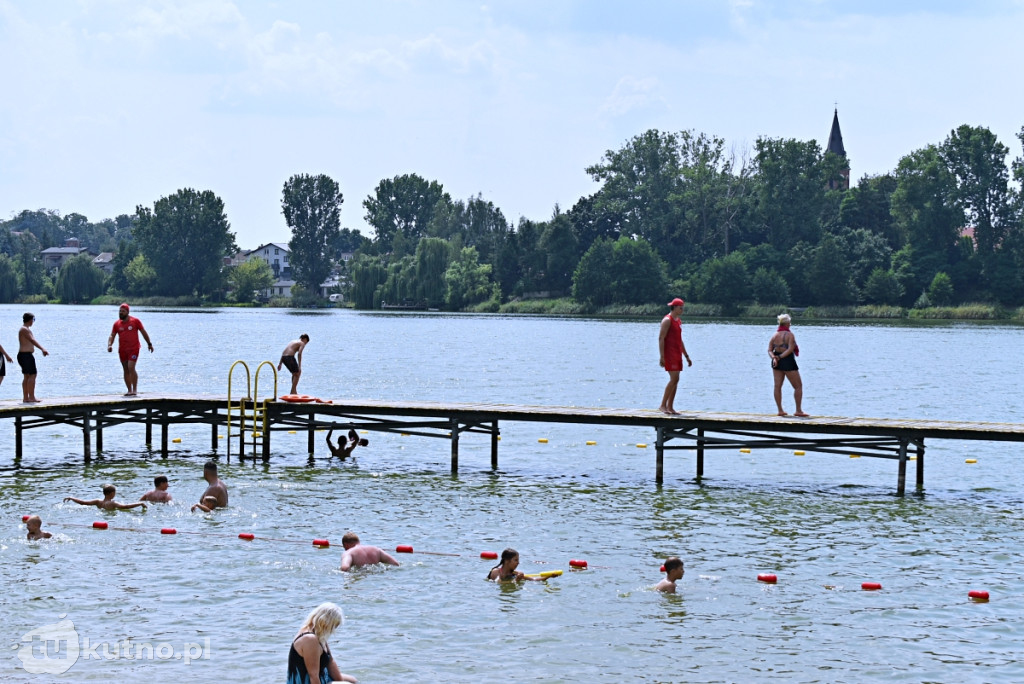 Plaża w Lubieniu Kujawskim otwarta na turystów!