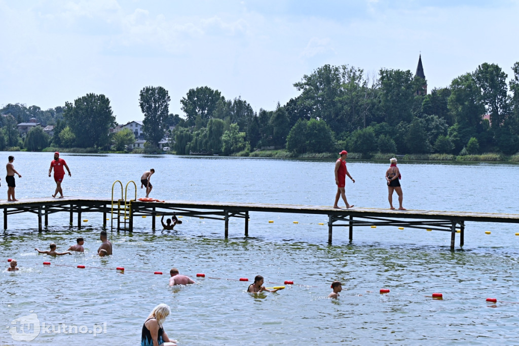 Plaża w Lubieniu Kujawskim otwarta na turystów!