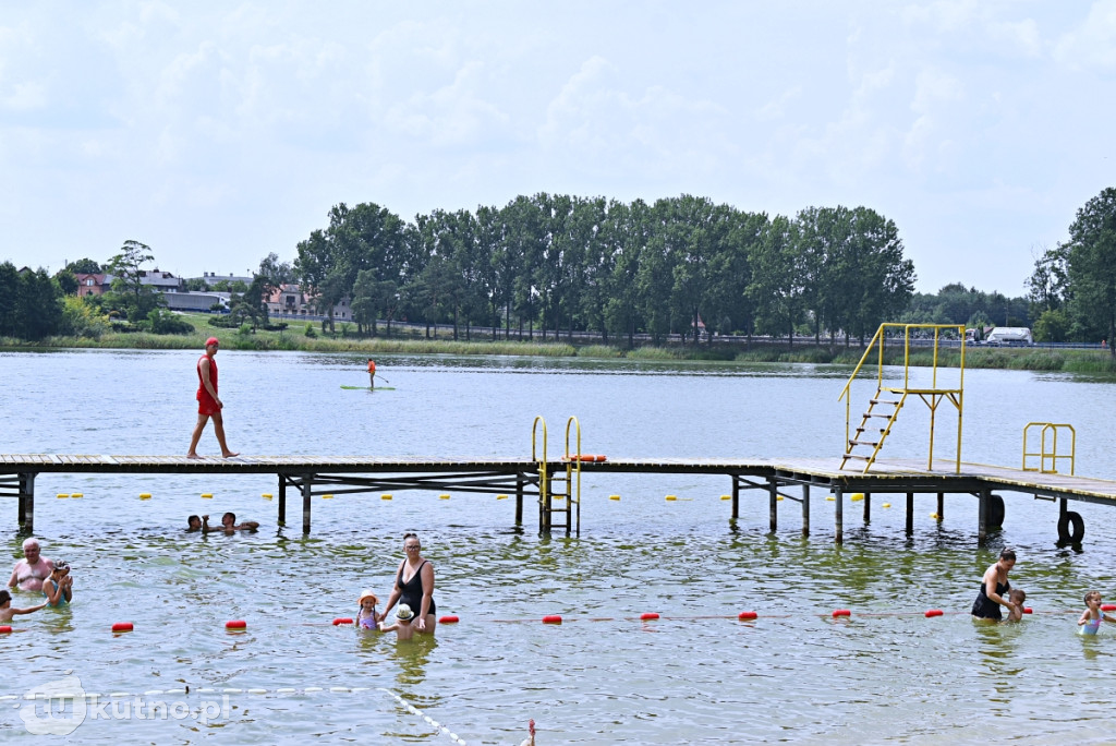 Plaża w Lubieniu Kujawskim otwarta na turystów!