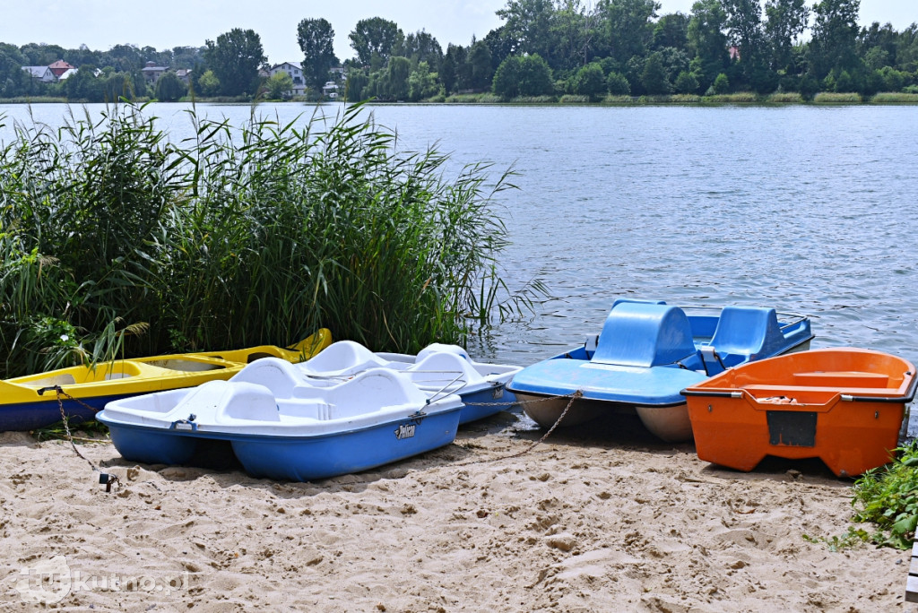 Plaża w Lubieniu Kujawskim otwarta na turystów!