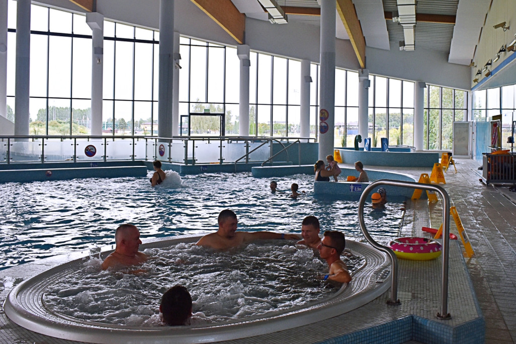 Na jednej z dzikich plaż - Aquapark w Kutnie