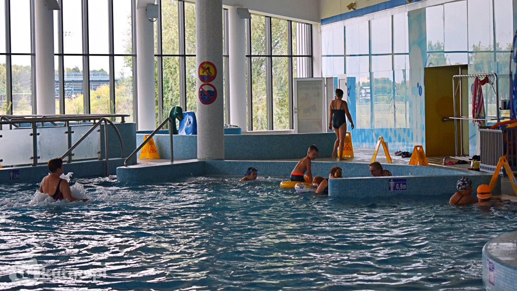 Na jednej z dzikich plaż - Aquapark w Kutnie