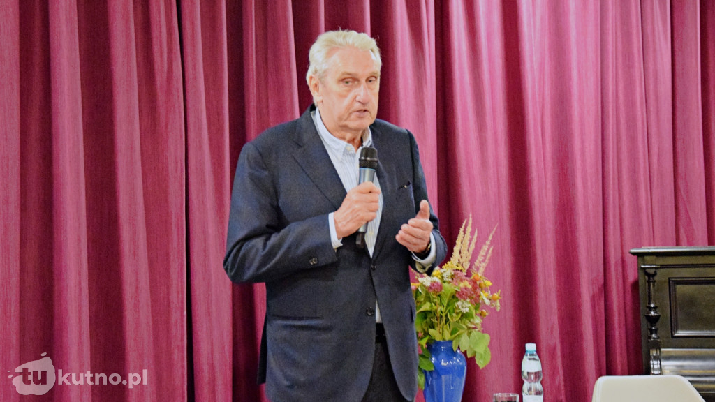 Bogusław Wołoszański z wizytą w Kutnie