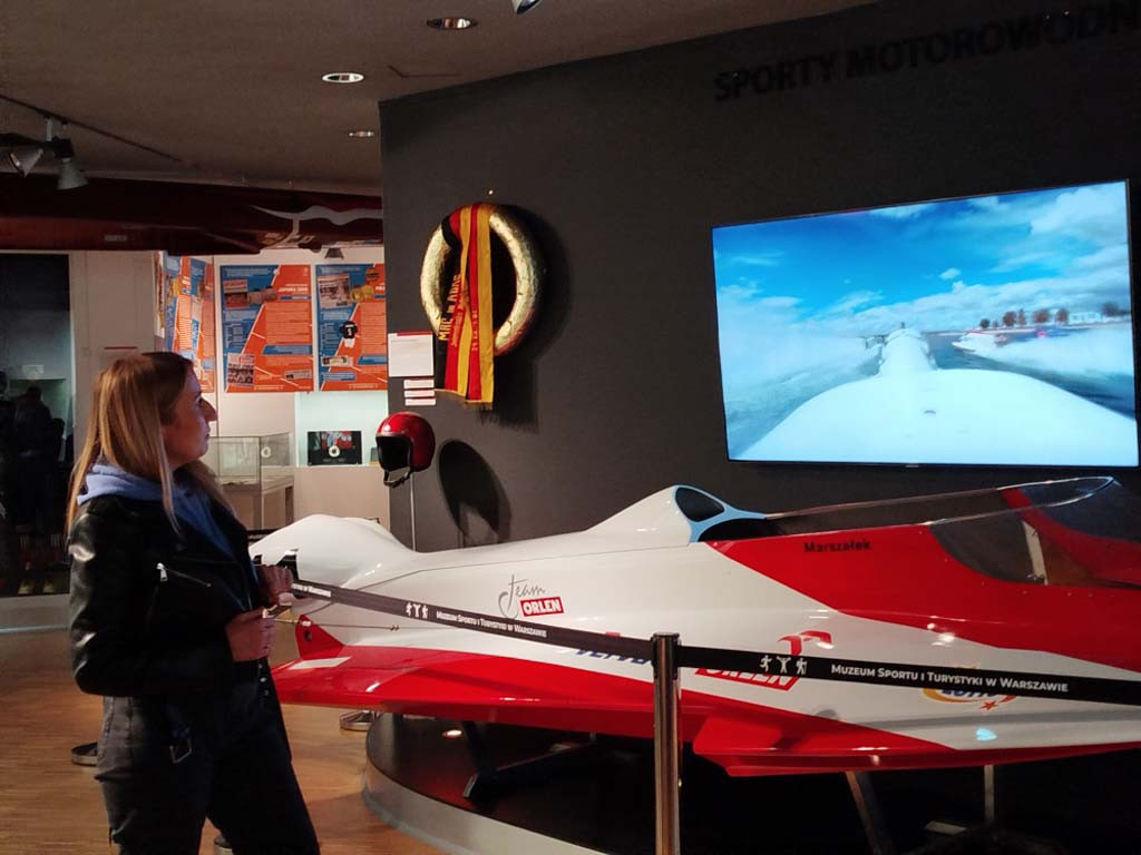 Uczniowie kutnowskiej 'Jedynki' w Muzeum Sportu