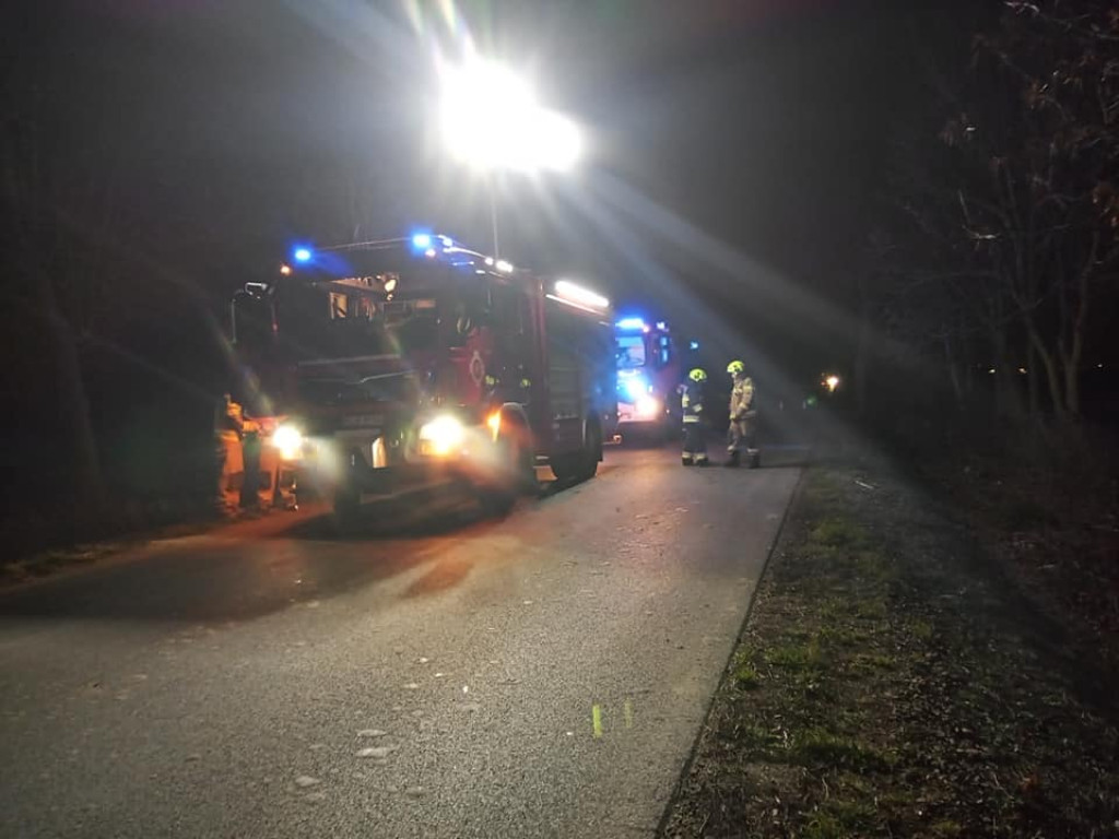 Wypadek z udziałem 3 pojazdów