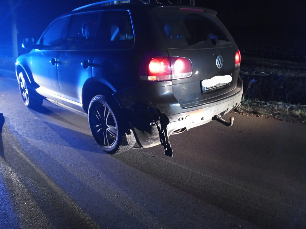 Wypadek z udziałem 3 pojazdów
