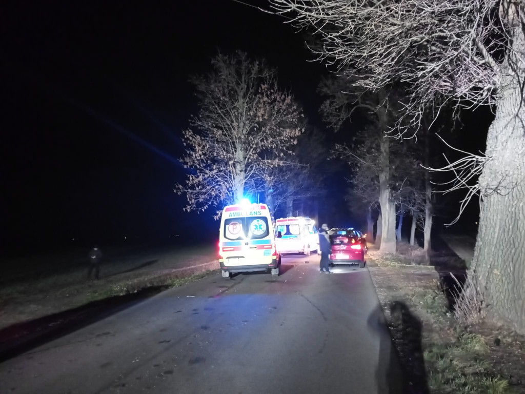 Wypadek z udziałem 3 pojazdów