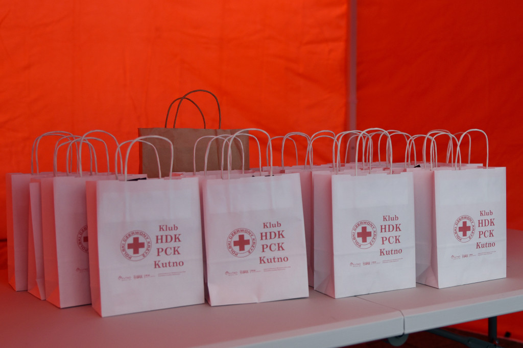 Akcja zbiórki krwi Klubu HDK PCK Kutno