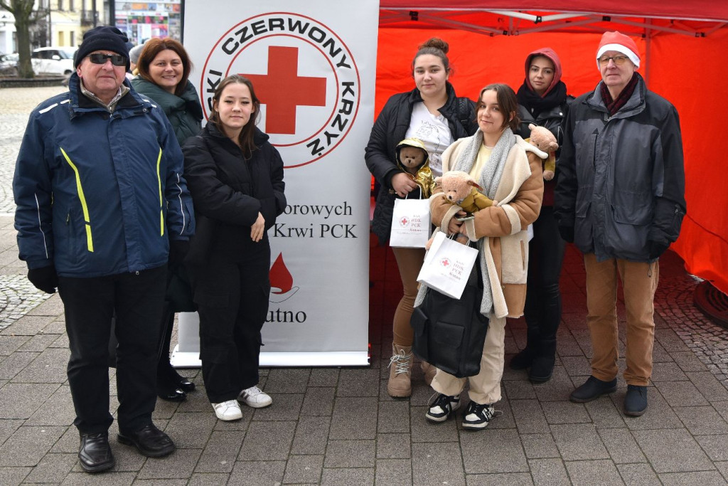Akcja zbiórki krwi Klubu HDK PCK Kutno