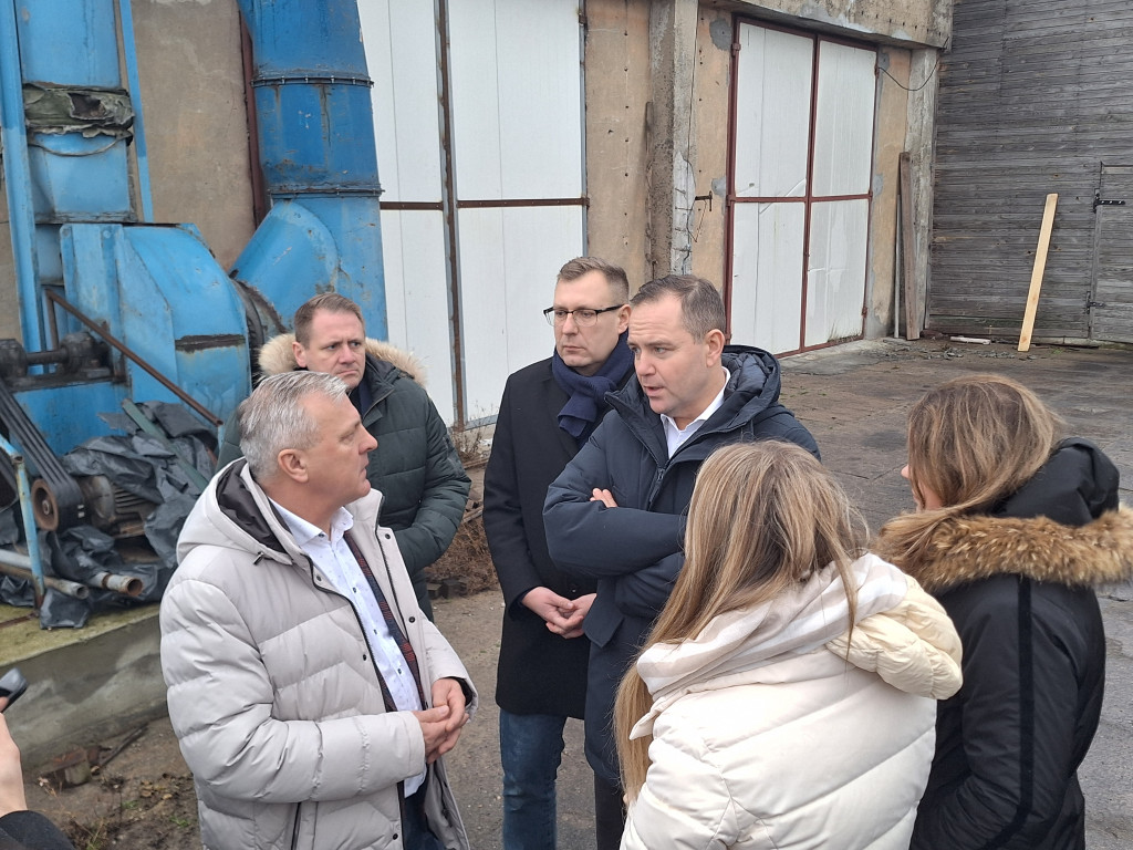 Karol Nawrocki odwiedził Leśniewice