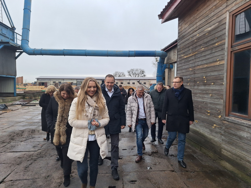 Karol Nawrocki odwiedził Leśniewice