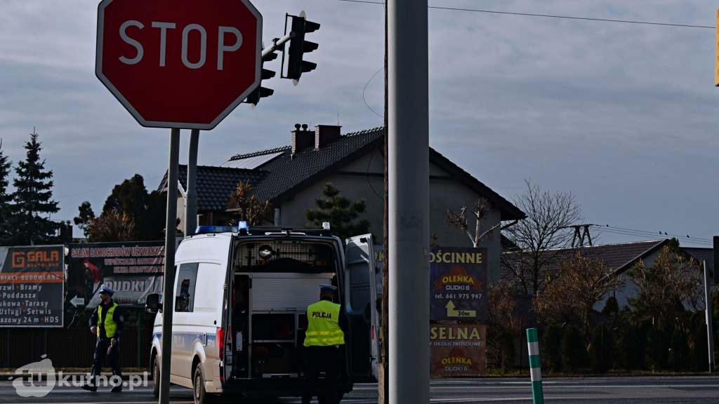 Wypadek na DK92. Lądowały śmigłowce LPR