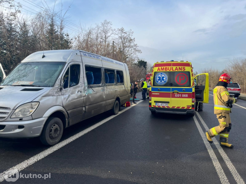 Wypadek na DK92. Lądowały śmigłowce LPR