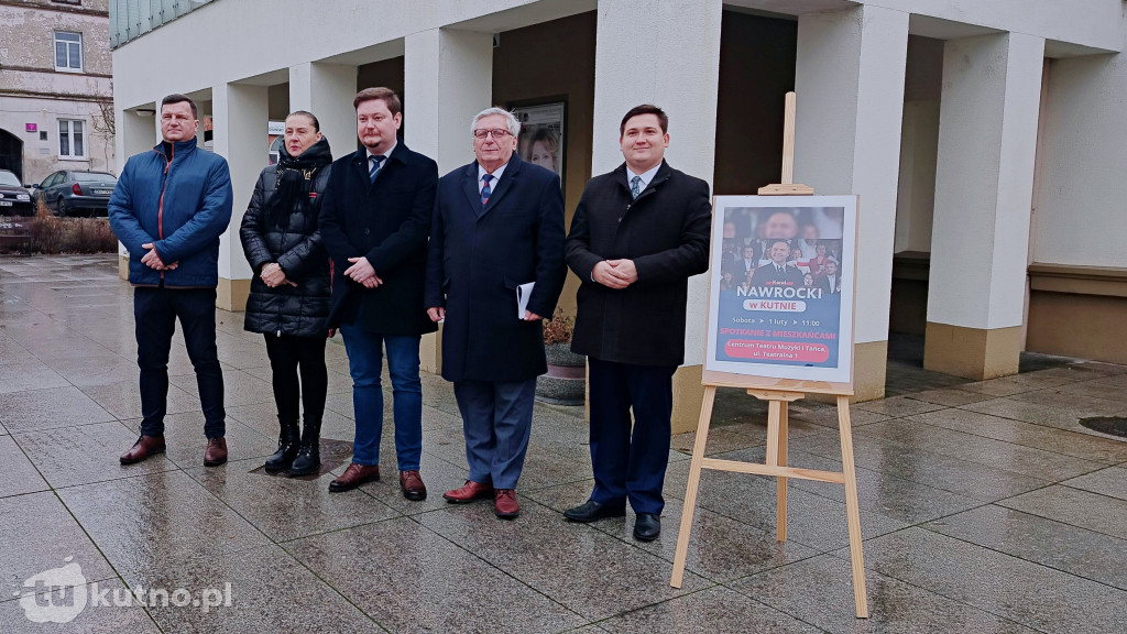 Konferencja PiS w Kutnie