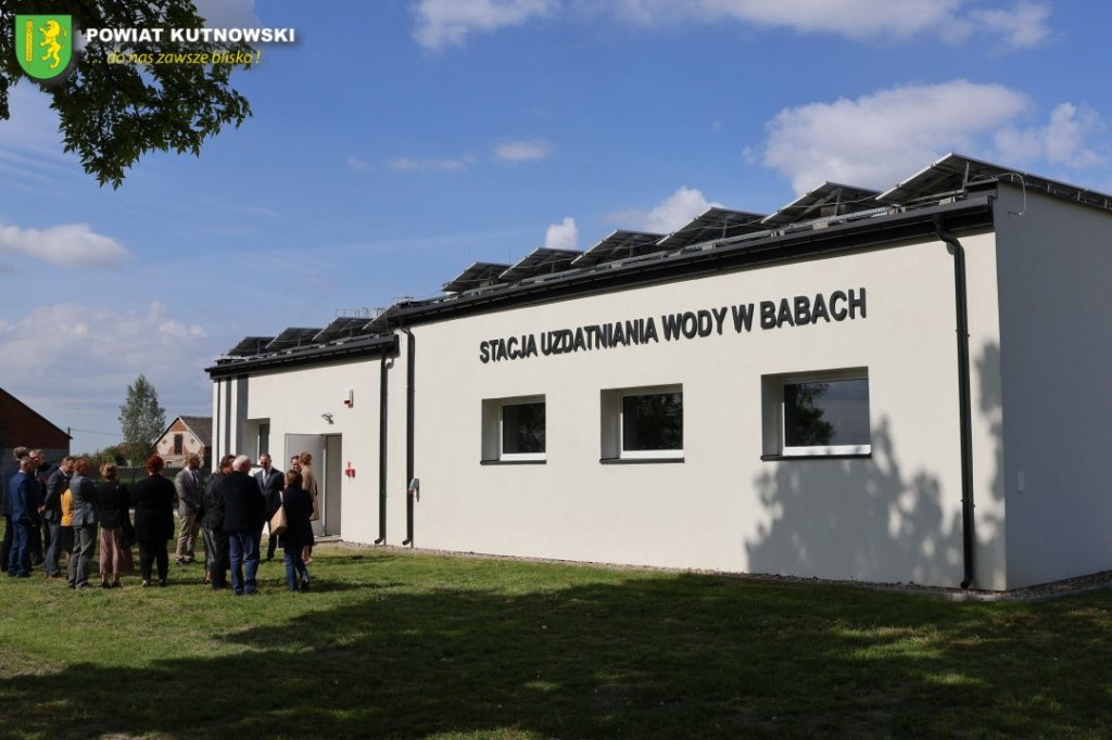 Otwarcie zmodernizowanych hydroforni w Gminie Dąbrowice