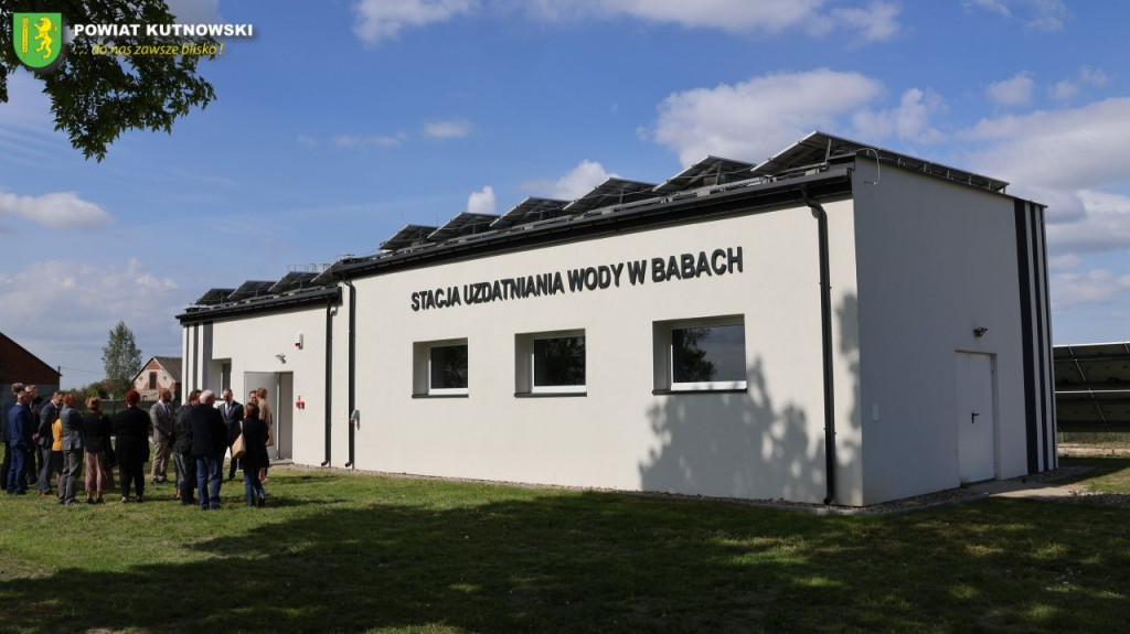 Otwarcie zmodernizowanych hydroforni w Gminie Dąbrowice