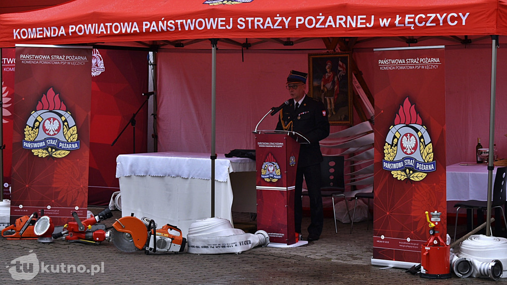 Powiatowe Obchody Dnia Strażaka w Łęczycy