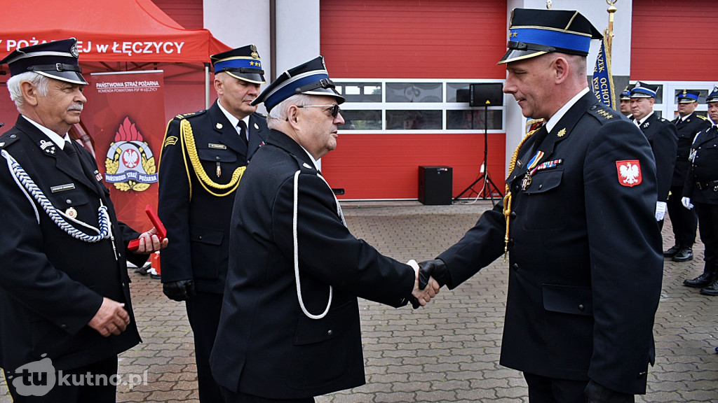 Powiatowe Obchody Dnia Strażaka w Łęczycy