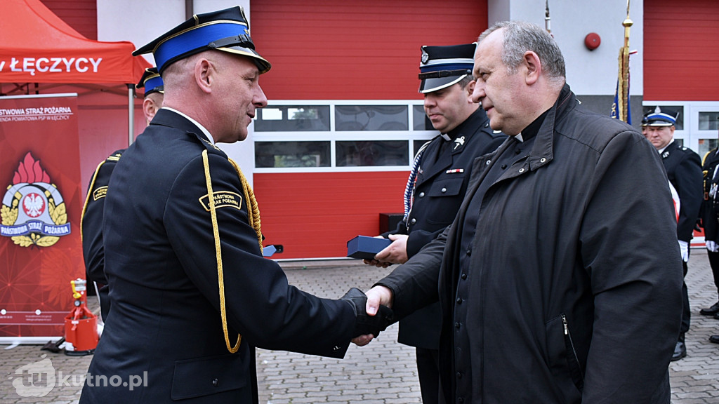 Powiatowe Obchody Dnia Strażaka w Łęczycy