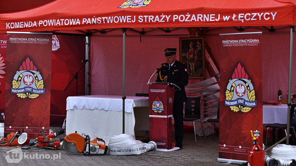 Powiatowe Obchody Dnia Strażaka w Łęczycy
