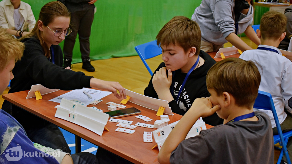II Łódzkie Mistrzostwa Szkół w Rummikub w SP9 w Kutnie
