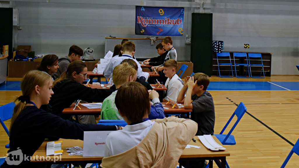 II Łódzkie Mistrzostwa Szkół w Rummikub w SP9 w Kutnie