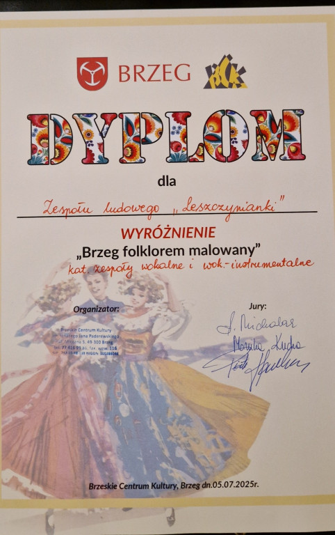 Sukces Zespołu Leszczynianki na Śląsku