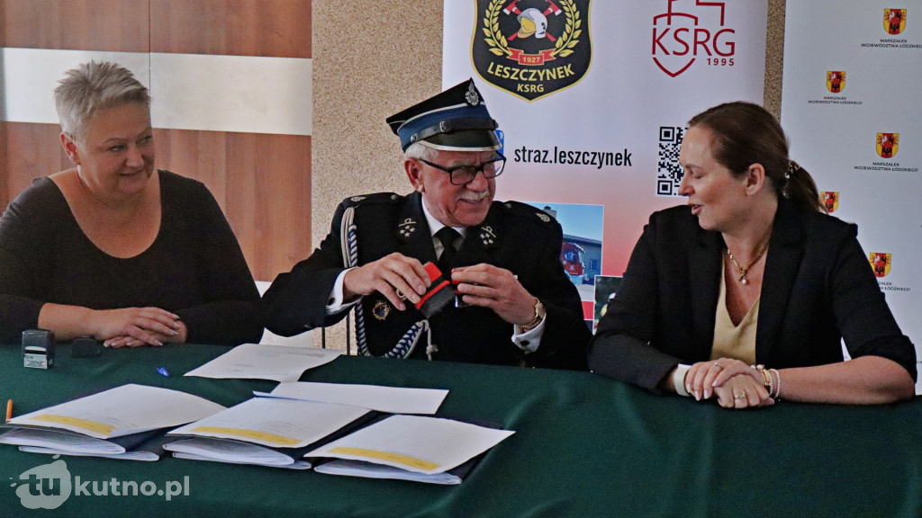 Podpisanie umów w ramach Łódzkie dla bezpieczeństwa