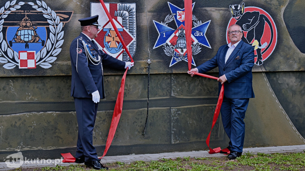 Odsłonięciu Muralu I Dywizjonu Lotniczego