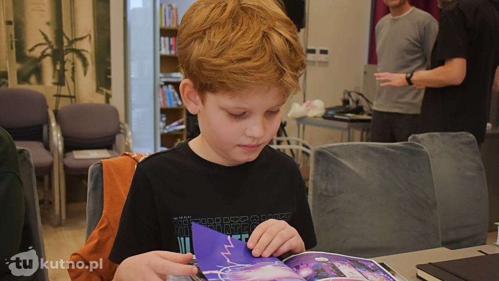 Warsztaty komiksowe w bibliotece