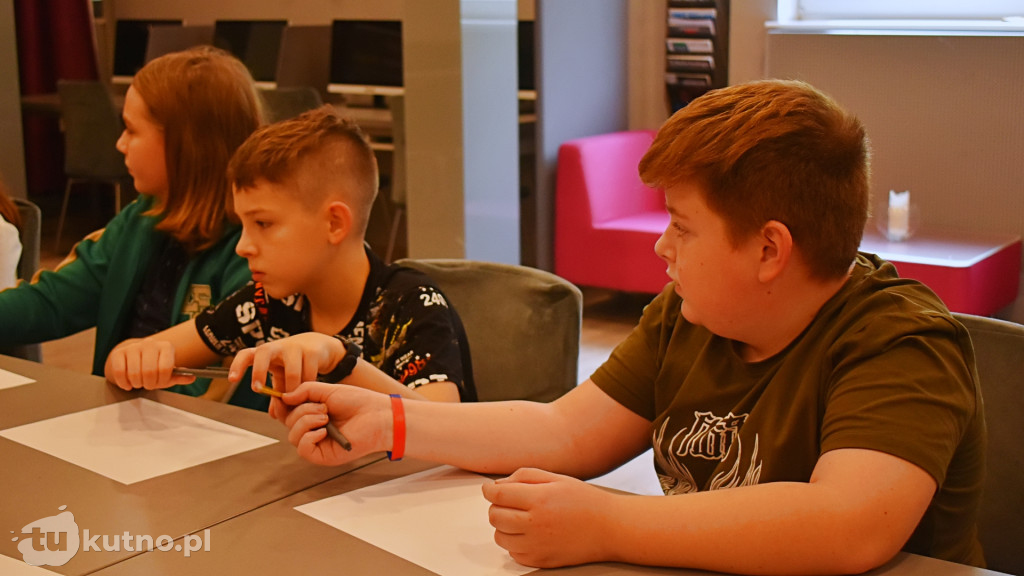 Warsztaty komiksowe w bibliotece
