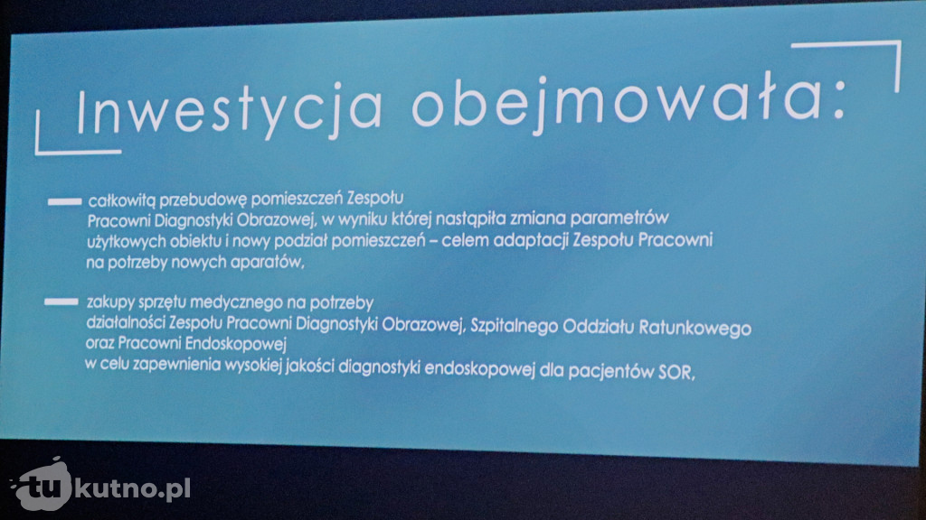 Podsumowanie inwestycji w ZOZ w Łęczycy