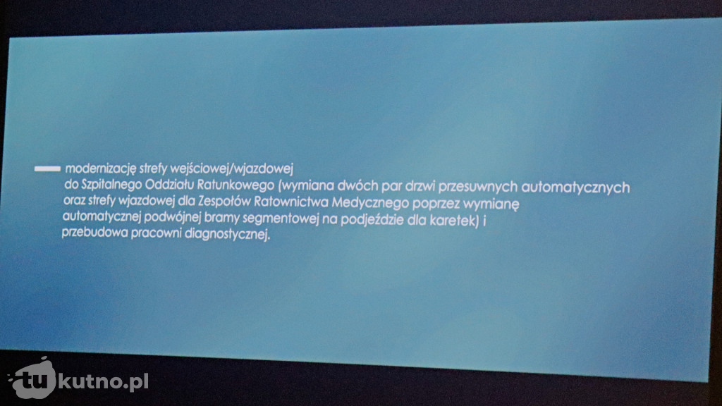 Podsumowanie inwestycji w ZOZ w Łęczycy