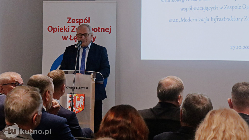 Podsumowanie inwestycji w ZOZ w Łęczycy
