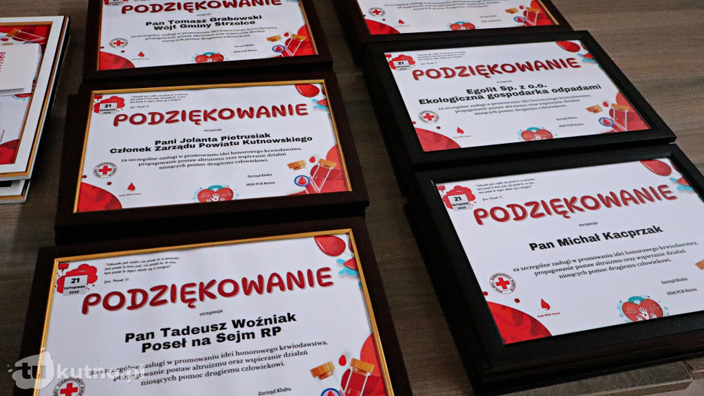 Gala Honorowego Krwiodawstwa Polskiego Czerwonego Krzyża