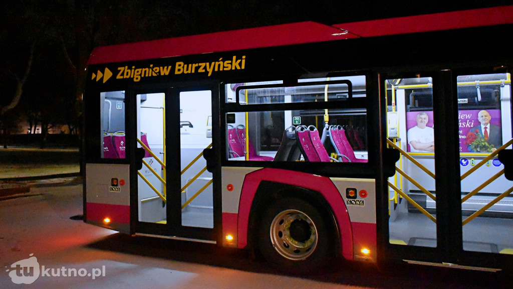 Zbigniew Burzyński ma swój autobus