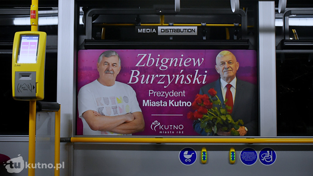 Zbigniew Burzyński ma swój autobus