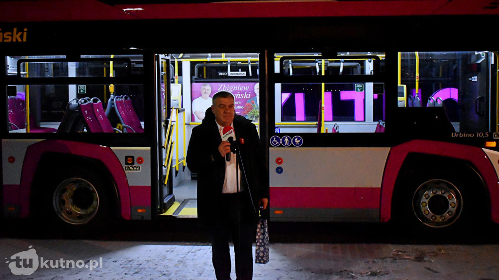 Zbigniew Burzyński ma swój autobus