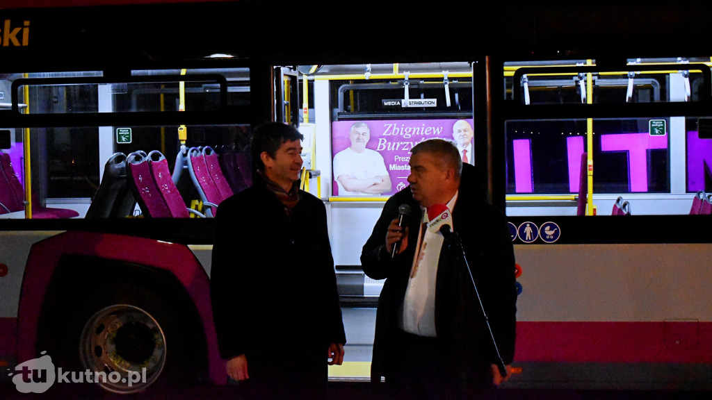 Zbigniew Burzyński ma swój autobus