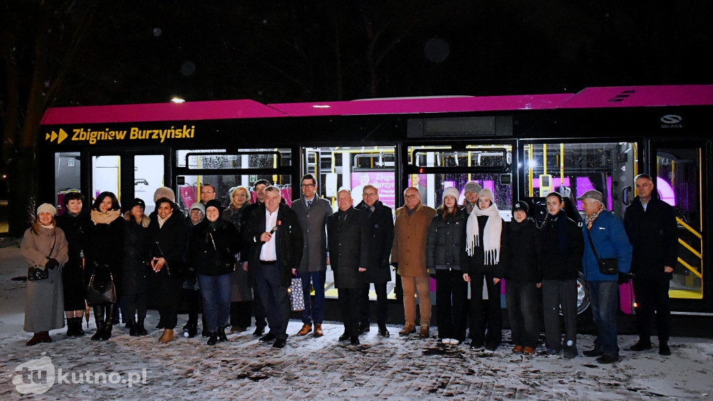 Zbigniew Burzyński ma swój autobus