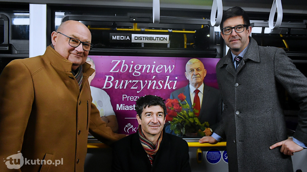 Zbigniew Burzyński ma swój autobus
