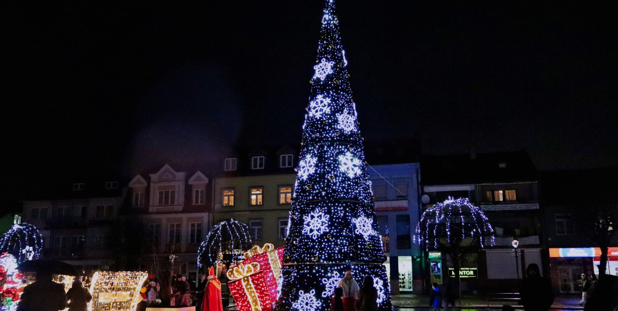 Iluminacje świetlne w Kutnie 2025
