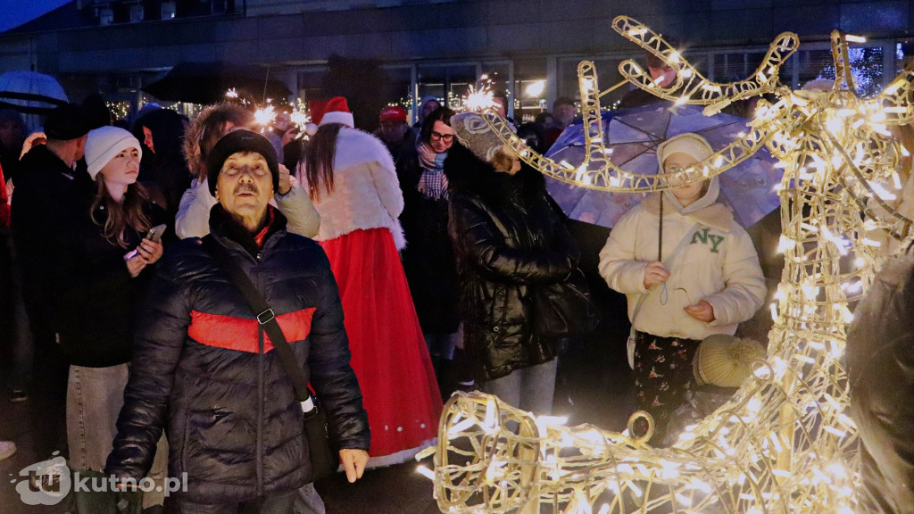 Iluminacje świetlne w Kutnie 2025