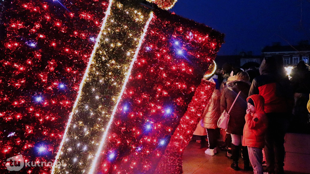Iluminacje świetlne w Kutnie 2025