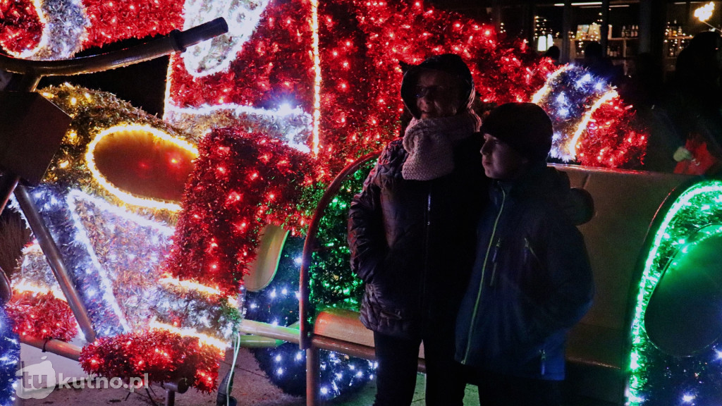 Iluminacje świetlne w Kutnie 2025