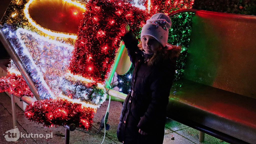 Iluminacje świetlne w Kutnie 2025