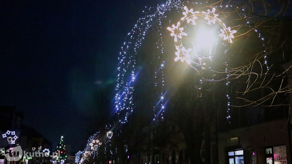 Iluminacje świetlne w Kutnie 2025